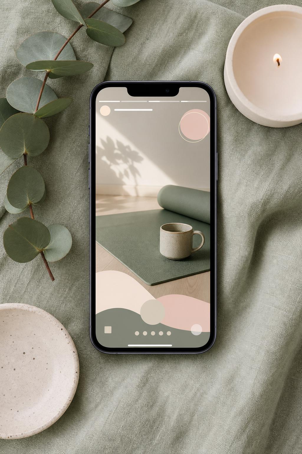 Marca de bienestar — Stories & contenido