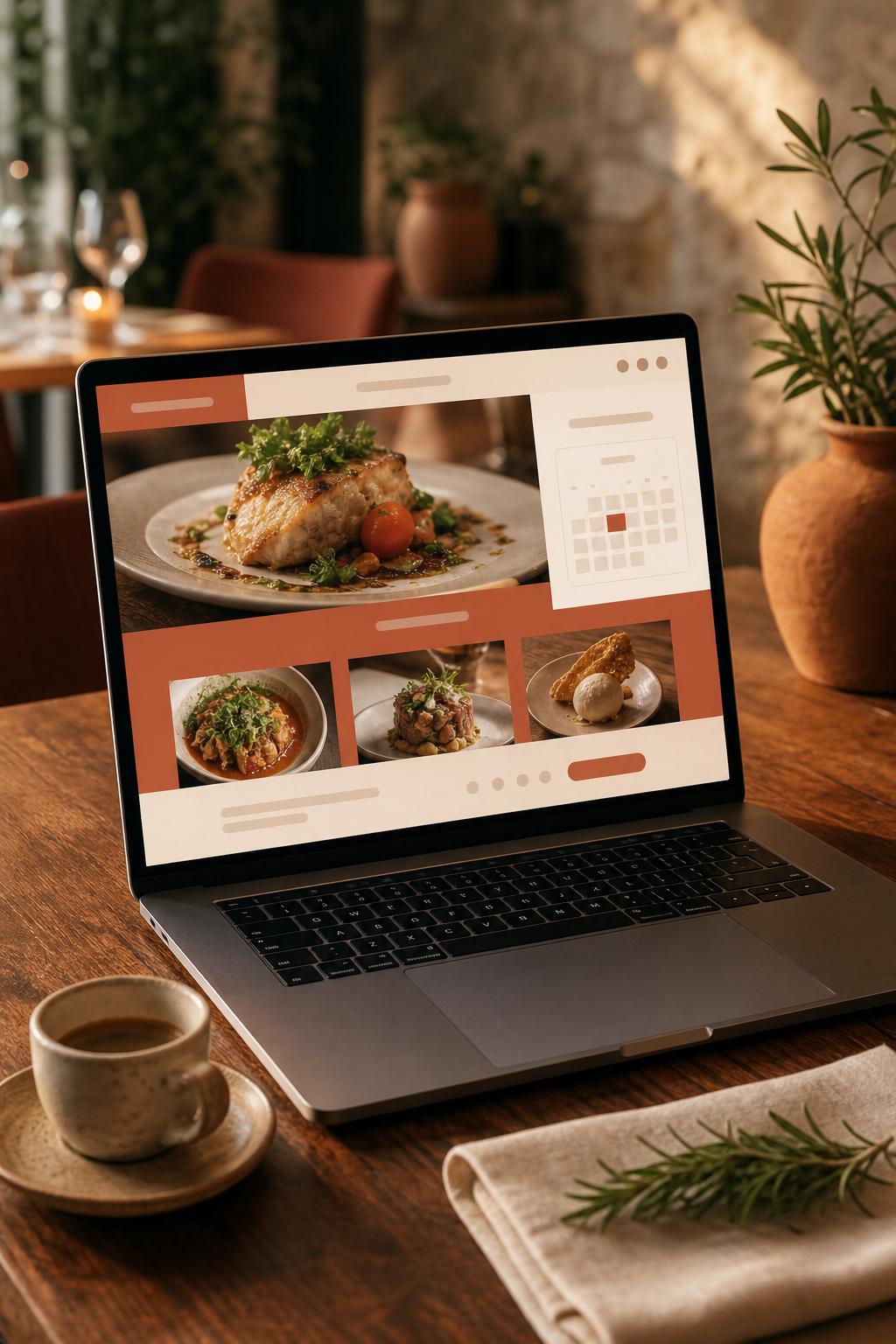 Restaurante — Web + Reservas