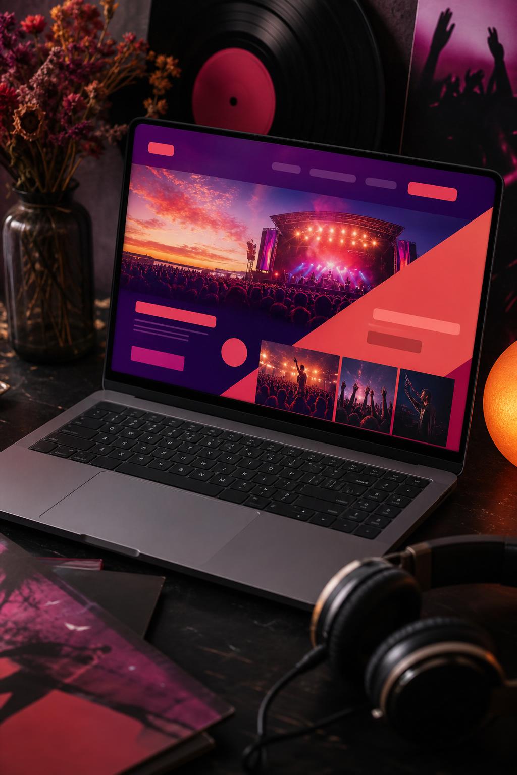 Festival de música — Web de Evento
