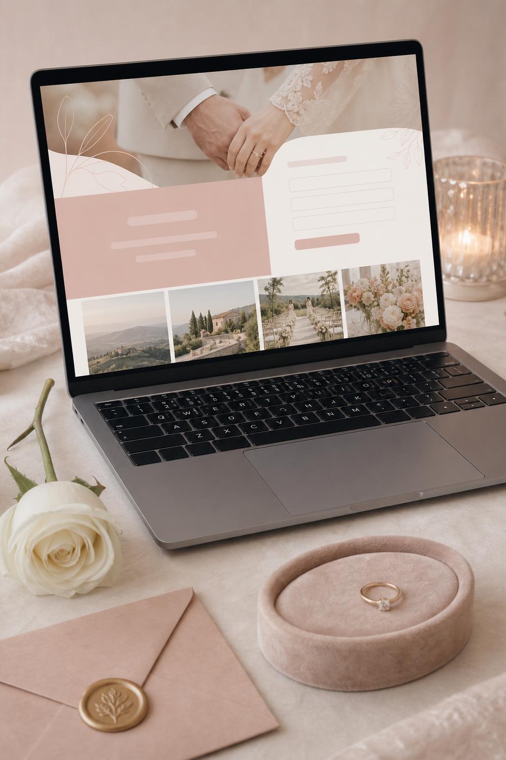 Boda íntima — Web + RSVP